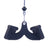 Body-Solid Tools MB613N Ergo Wing Narrow Lat/Row Handle