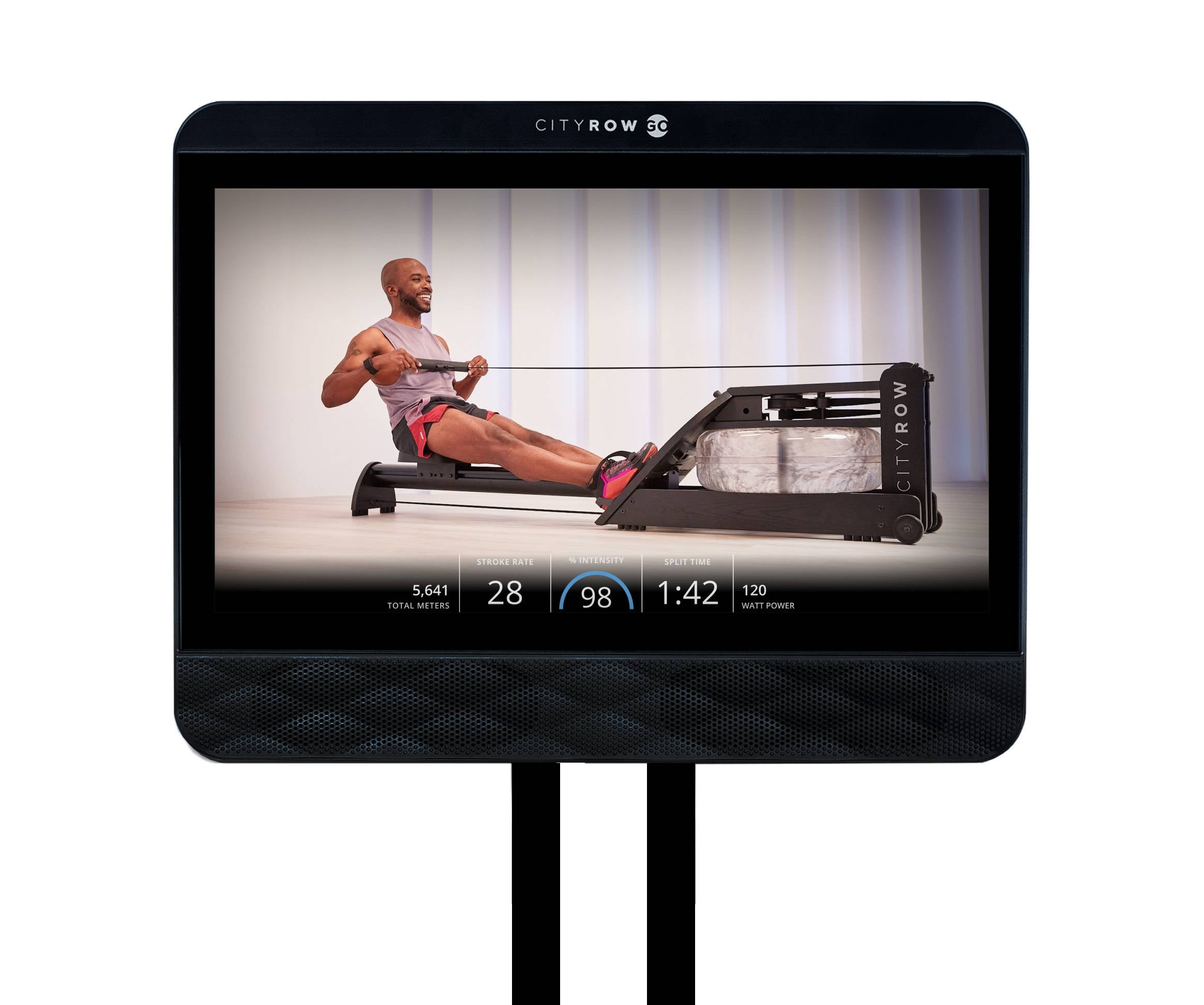 WaterRower HYBRID CityRow Connect SHADOW Rowing Machine