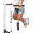 Body-Solid Tools Nylon Dipping Strap with Chain - in use, weighted dip