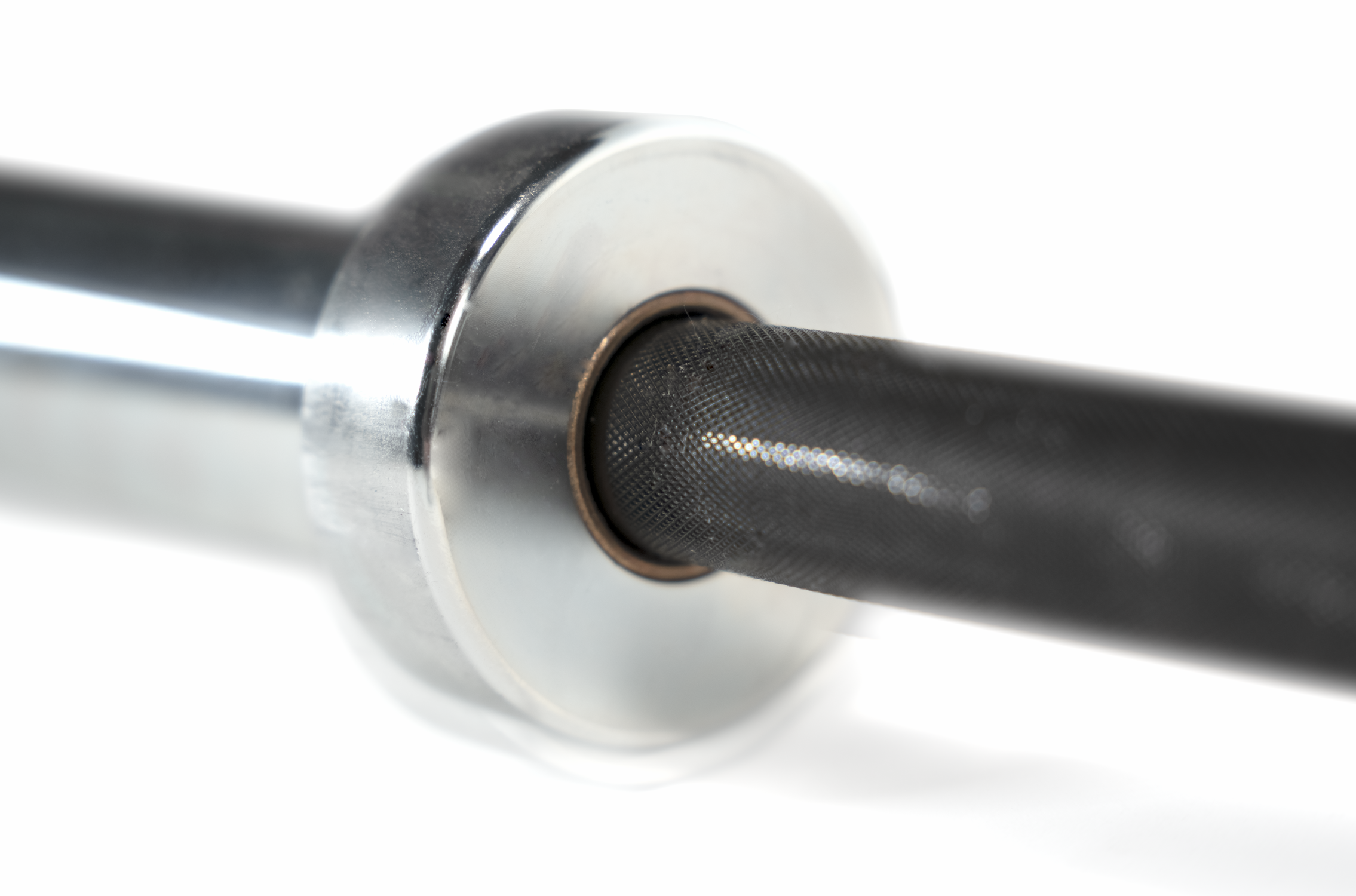 7' USA Black Zinc Olympic Barbell