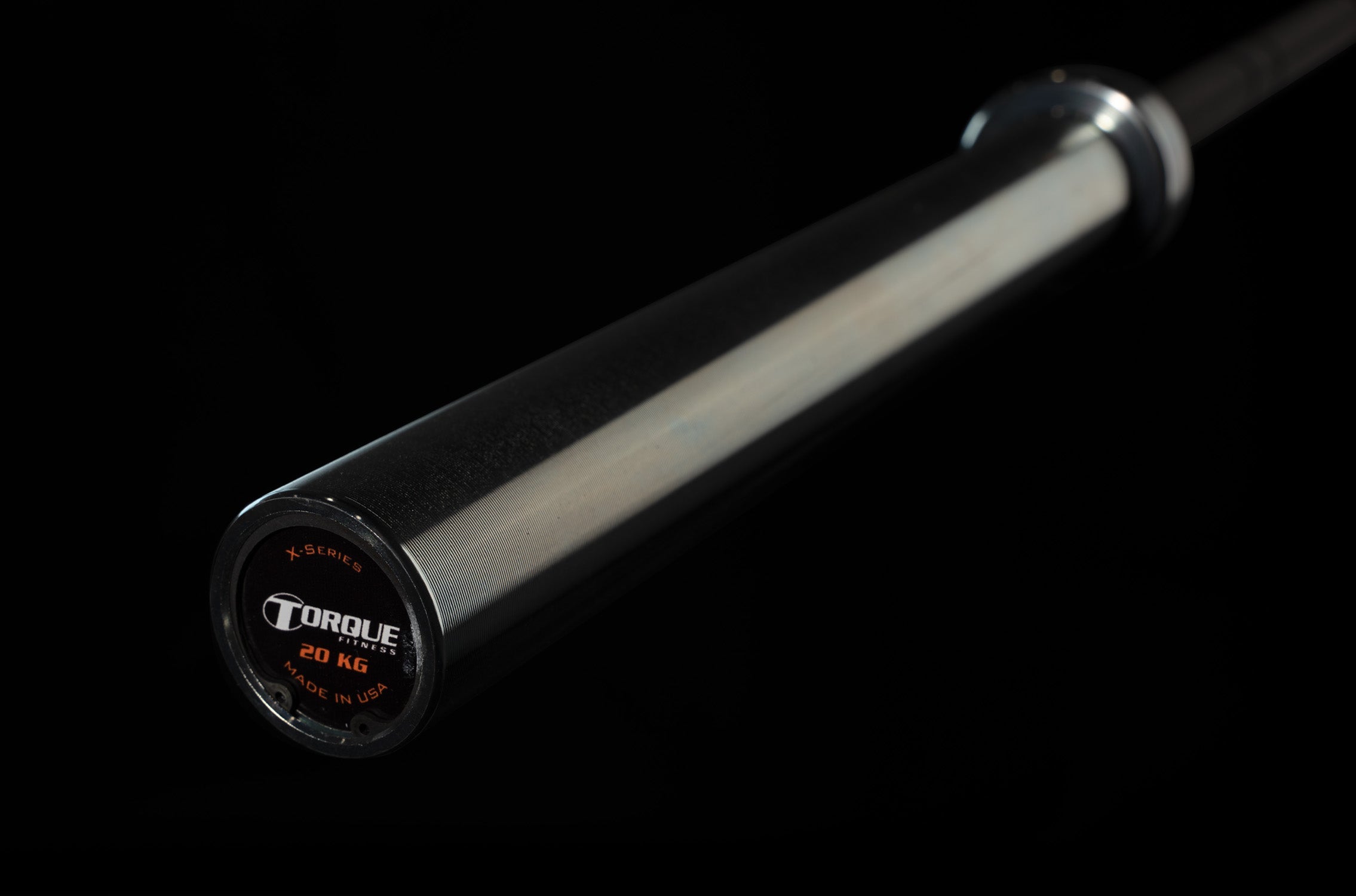 7' USA Black Zinc Olympic Barbell