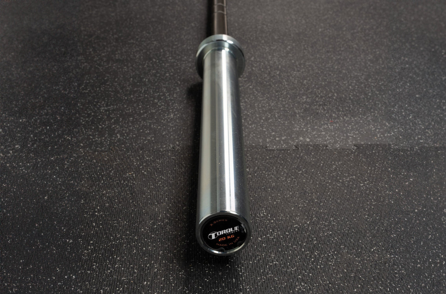 7' USA Black Zinc Olympic Barbell