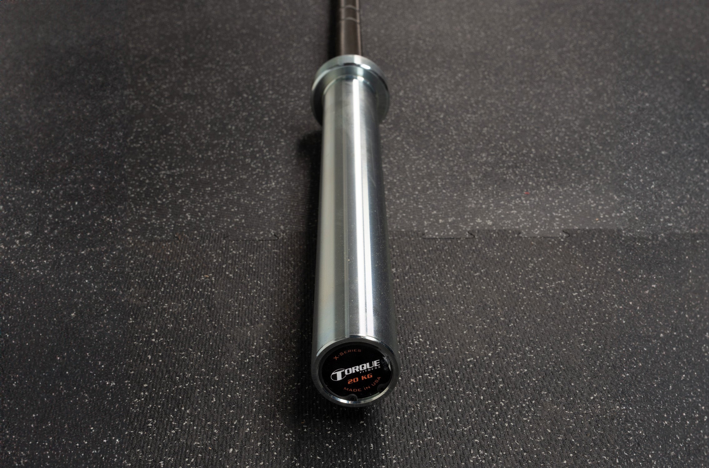 7' USA Black Zinc Olympic Barbell