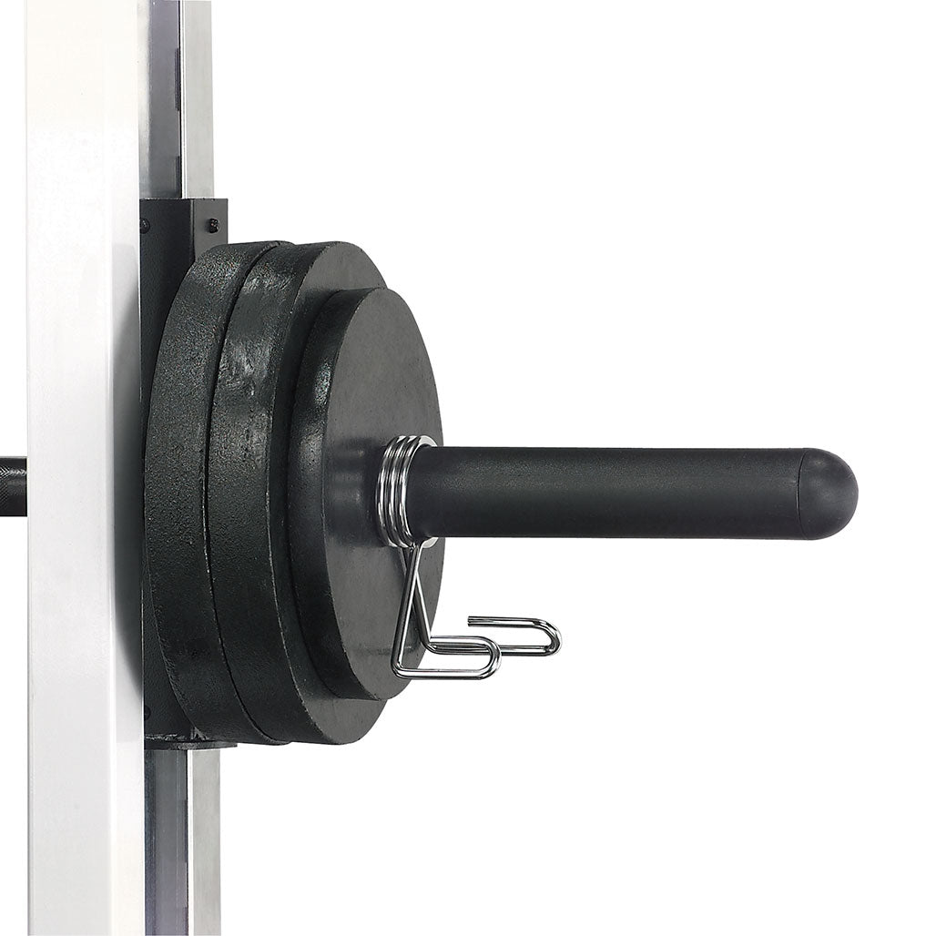Body Solid 14" Olympic Adapter Sleeve - Installed on bar