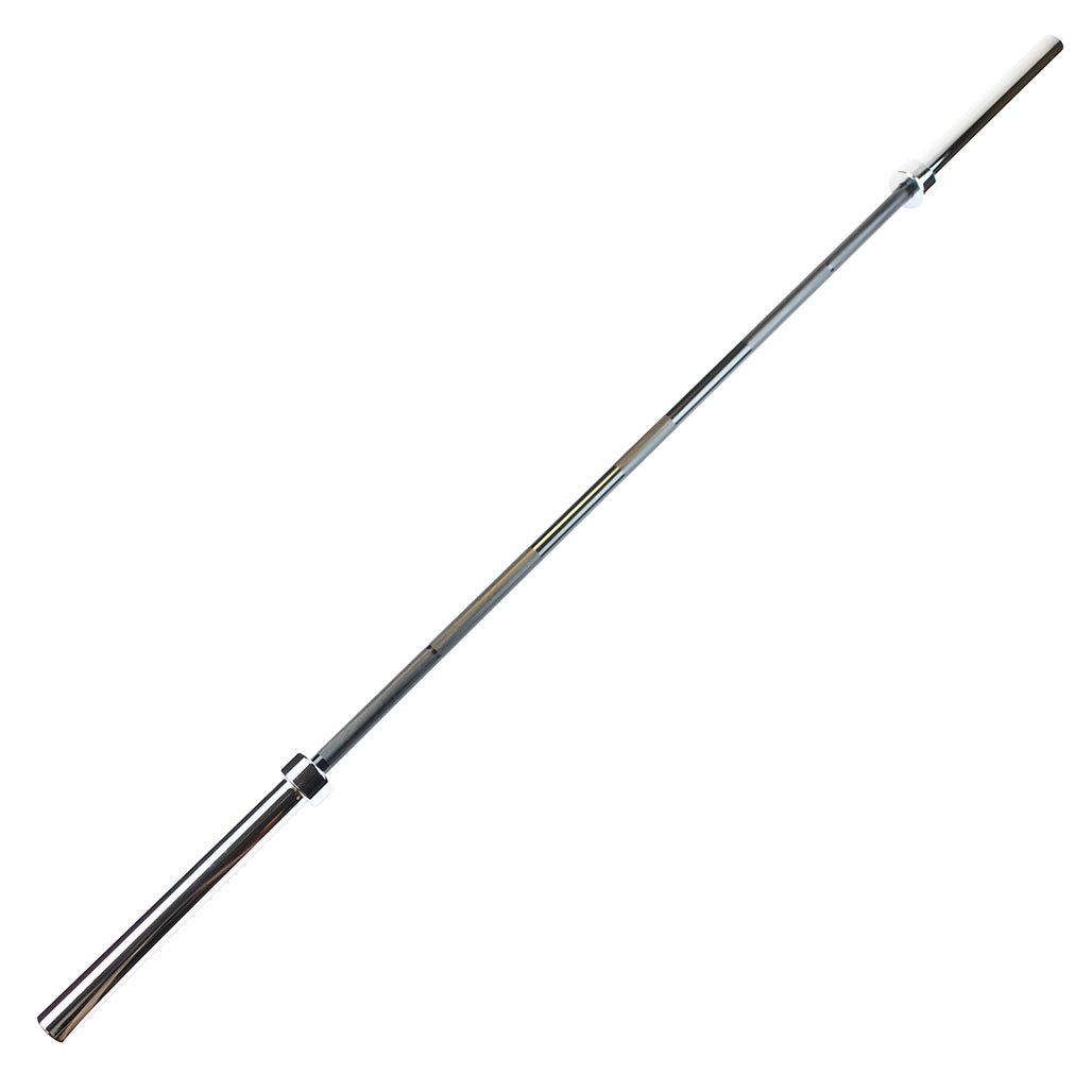 Body-Solid 7 ft. Olympic Barbell - knurling detail