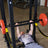 Body-Solid 7' Olympic Multi-Grip Bar - bench press in use
