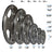 Body-Solid Gray Grip Cast Iron Olympic Plates - features