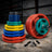 Body-Solid color rubber grip Olympic plates
