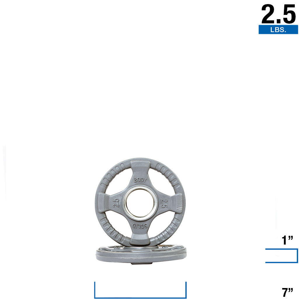 Body-Solid Olympic Color Grip Weight Plates, SHIPPING INCLUDED