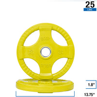 Body-Solid Olympic Color Grip Weight Plates, SHIPPING INCLUDED