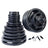 Body-Solid Tools Rubber Grip Olympic Plate Set