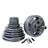 Body-Solid Gray Grip Cast Iron Olympic Set