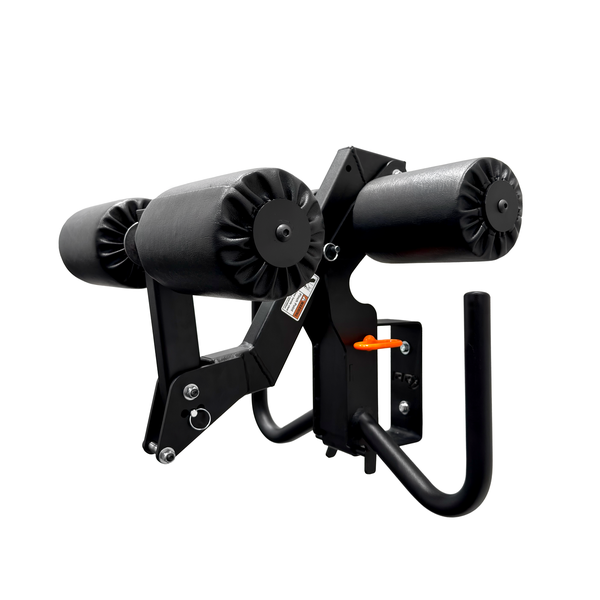 PRx Profile Leg Curl / Extension Storage shown in a home gym setup