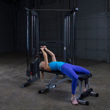 Powerline PFT100 Dual Stack Functional Trainer - exercise use