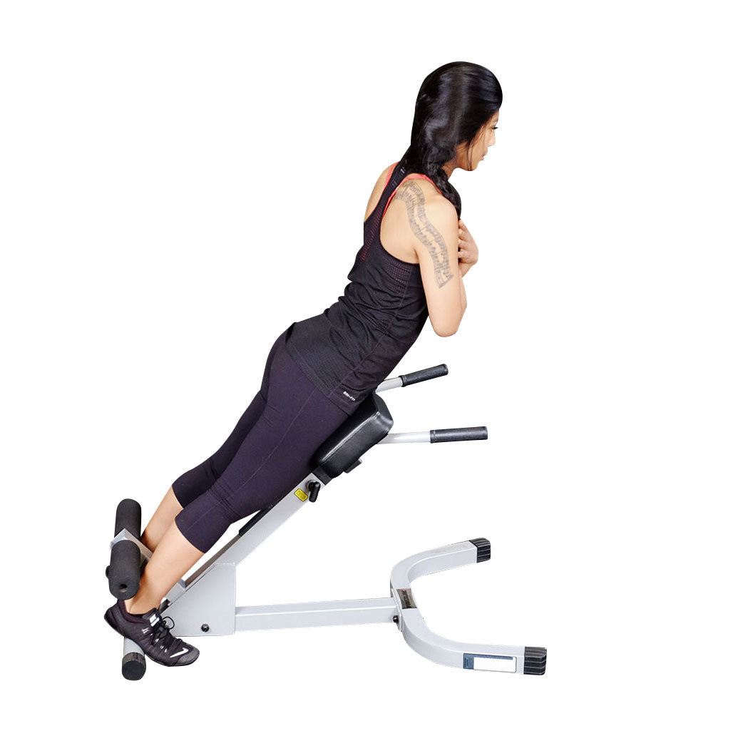 PHYP200X hyperextension side view