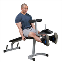 Powerline Leg Curl and Leg Extension Machine for Quad and Hamstring Workouts
