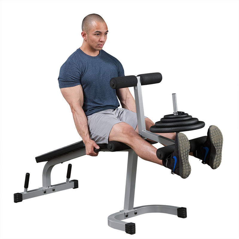 Powerline Leg Curl and Leg Extension Machine for Quad and Hamstring Workouts