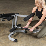 Powerline Leg Curl and Leg Extension Machine for Quad and Hamstring Workouts