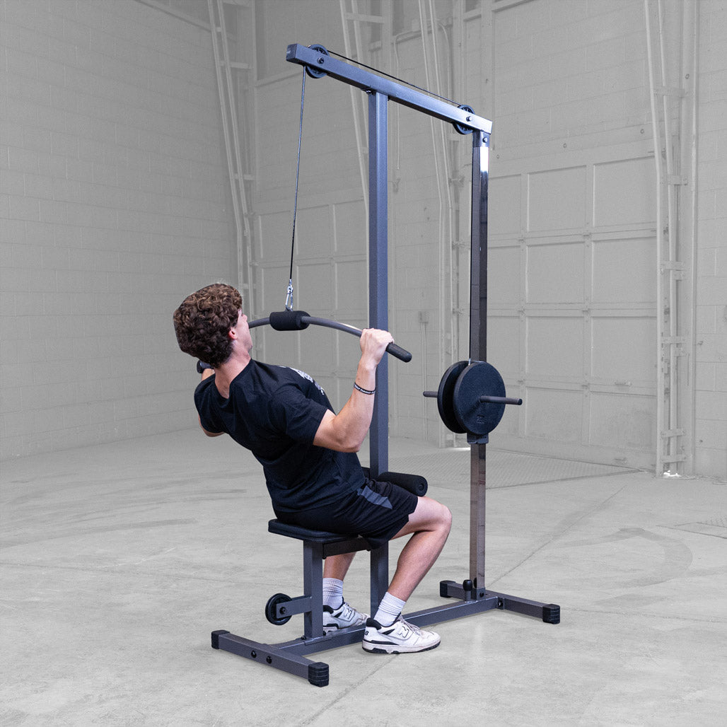 Body-Solid Powerline PLM180X Lat Machine with Low Row - view 2