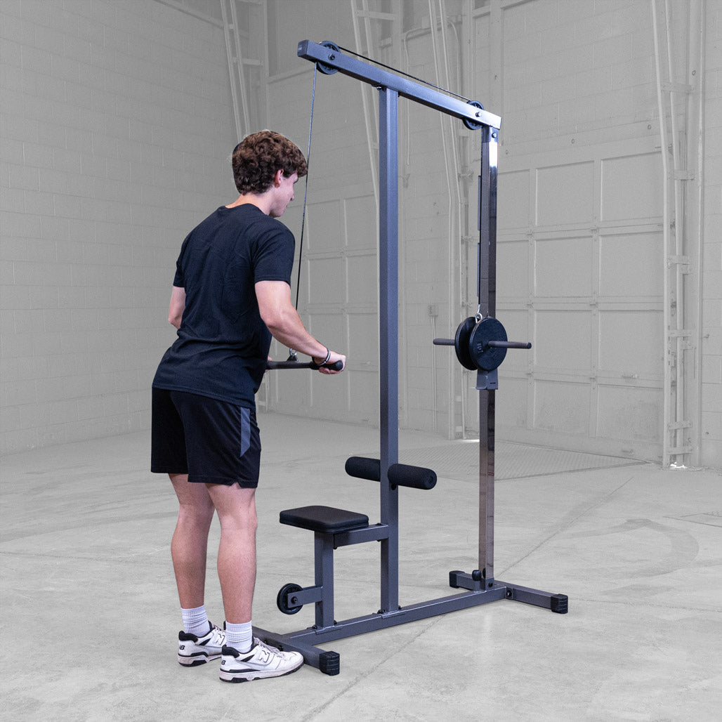 Body-Solid Powerline PLM180X Lat Machine with Low Row - view 4