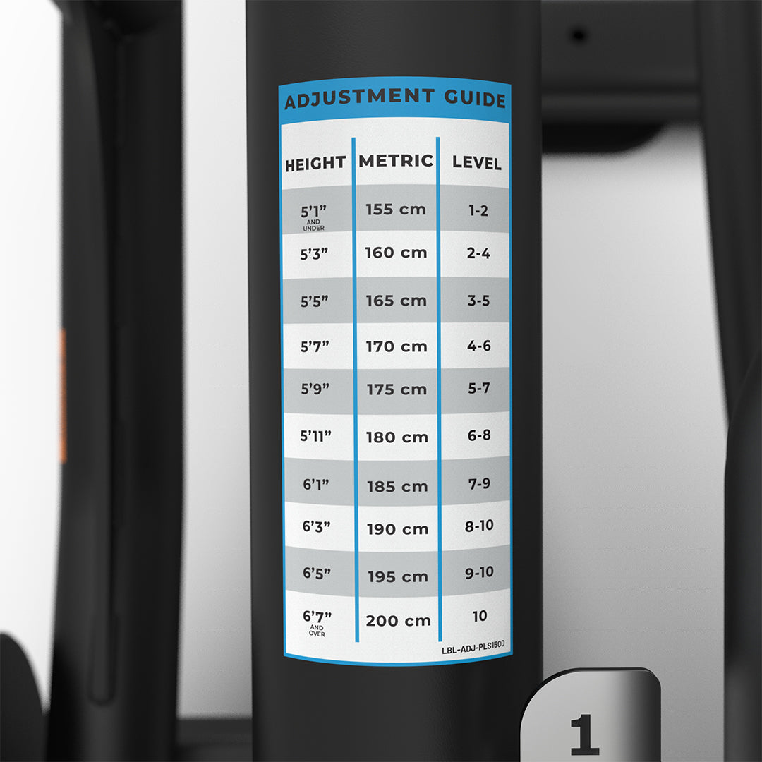 PLS–1500 Total Body Press