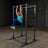 Powerline PPR1000 Power Rack, 2inch x 2inch 14-gauge Steel Frame - knee raise