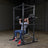 Powerline PPR1000 Power Rack, 2inch x 2inch 14-gauge Steel Frame - military press