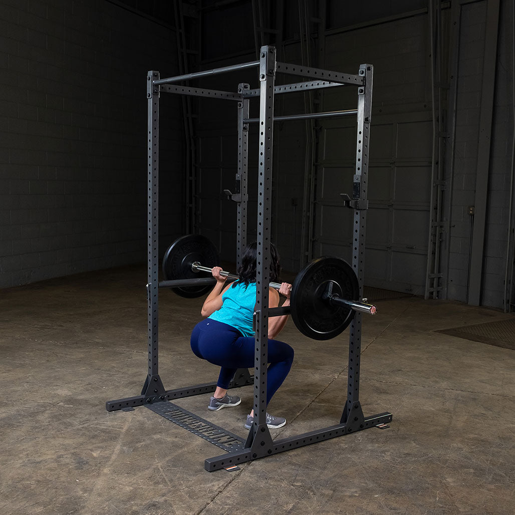 Powerline PPR1000 Power Rack, 2inch x 2inch 14-gauge Steel Frame - squat
