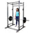 Powerline PPR1000 Power Rack, 2inch x 2inch 14-gauge Steel Frame - angled view