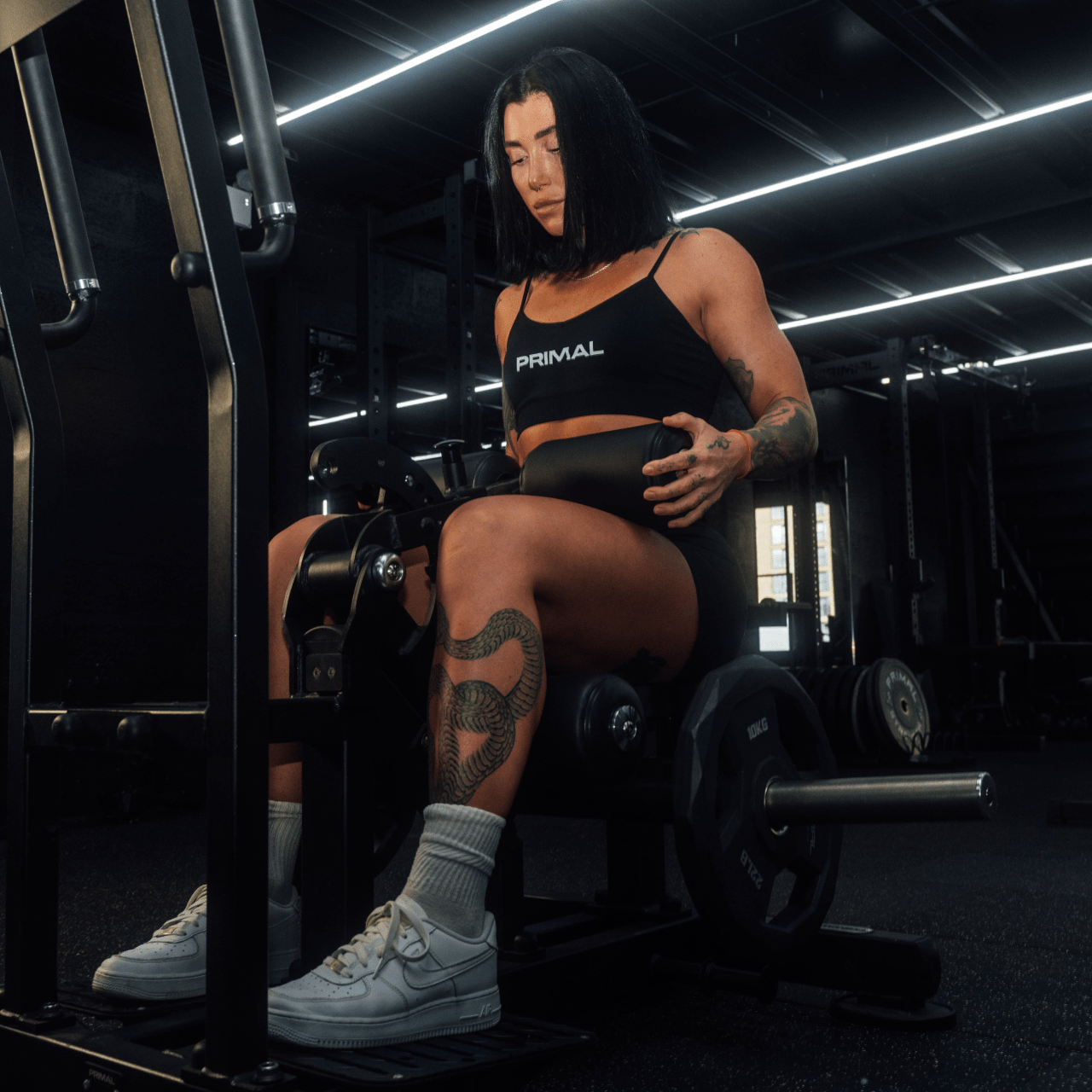 Plate Loading Standing Hip Thrust