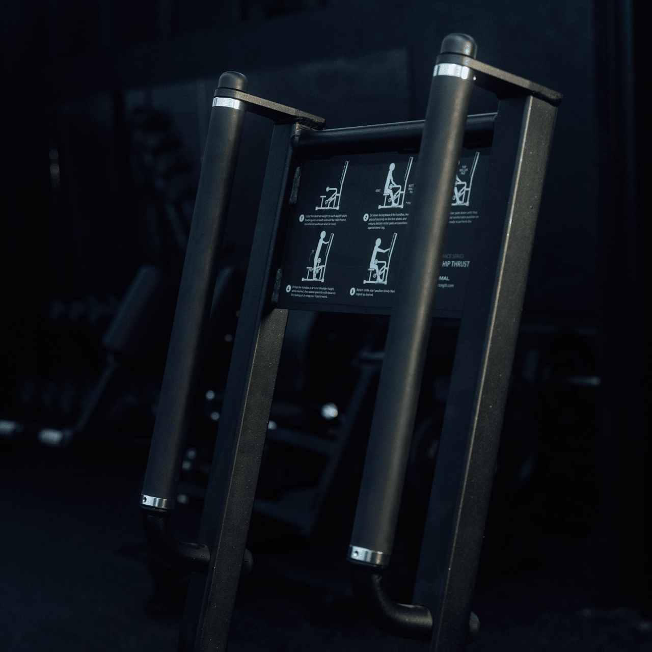 Plate Loading Standing Hip Thrust