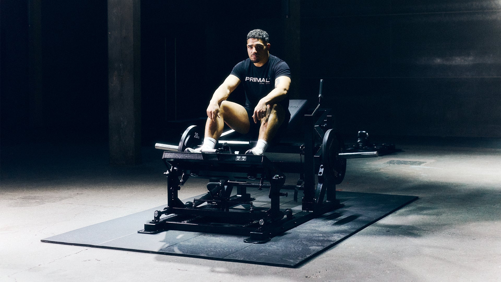 Plate Loaded Swivel Footplate Glute Drive