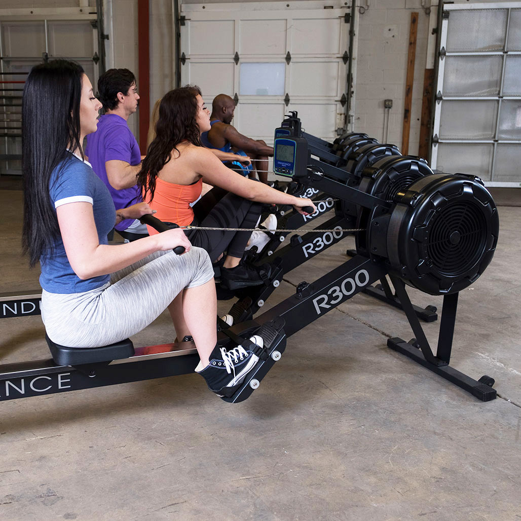 Endurance R300 Indoor Rower - Body-Solid angle view
