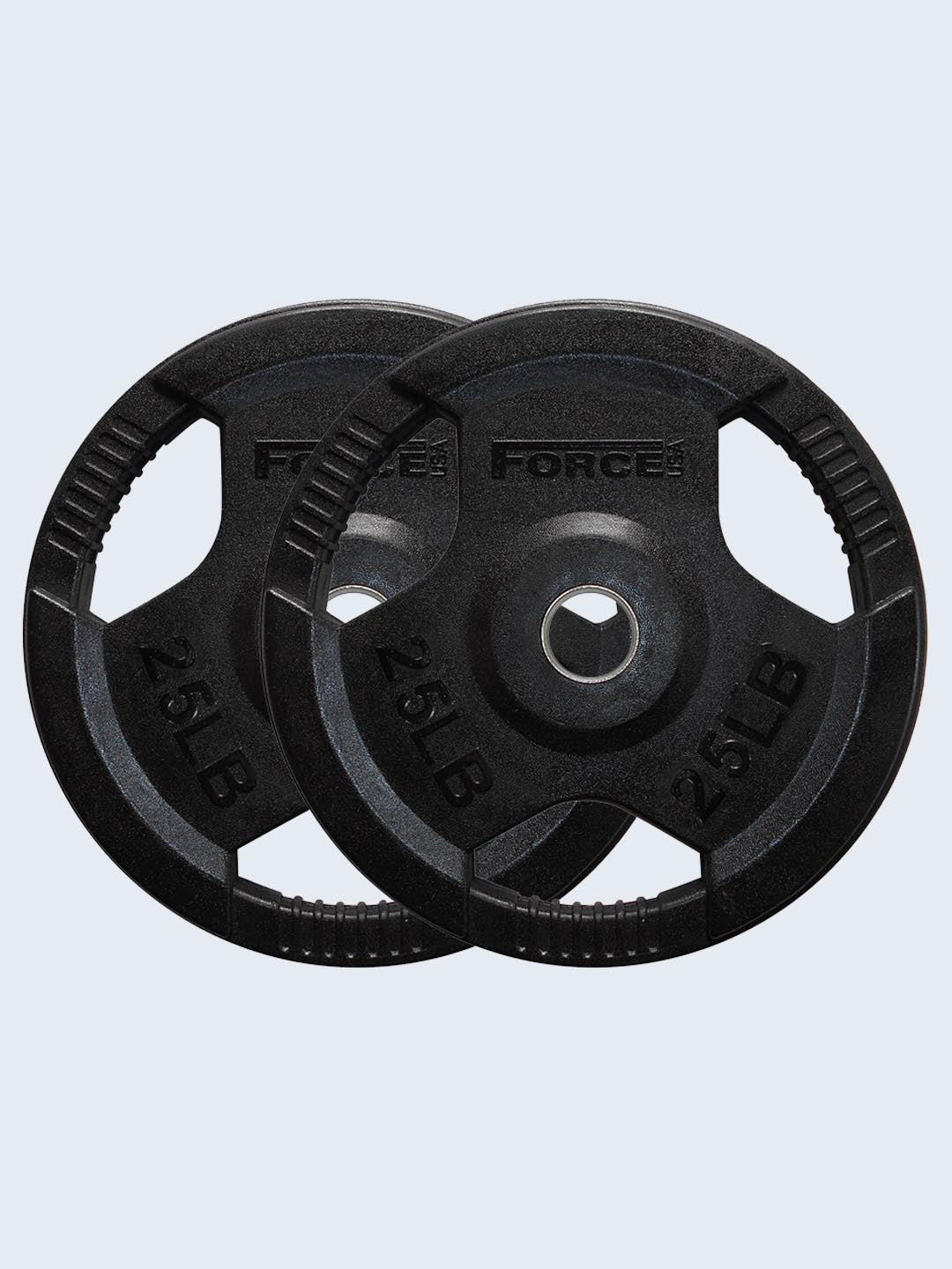 Force USA Rubber Coated Olympic Weight Plates - LB