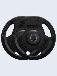 Force USA Rubber Coated Olympic Weight Plates - LB