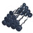 Body-Solid Tools SBZ fixed weight EZ curl barbells