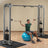 Pro ClubLine Cable Crossover by Body-Solid with Dual Stacks, Silver Finish
