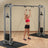 Pro ClubLine Cable Crossover by Body-Solid with Dual Stacks, Silver Finish