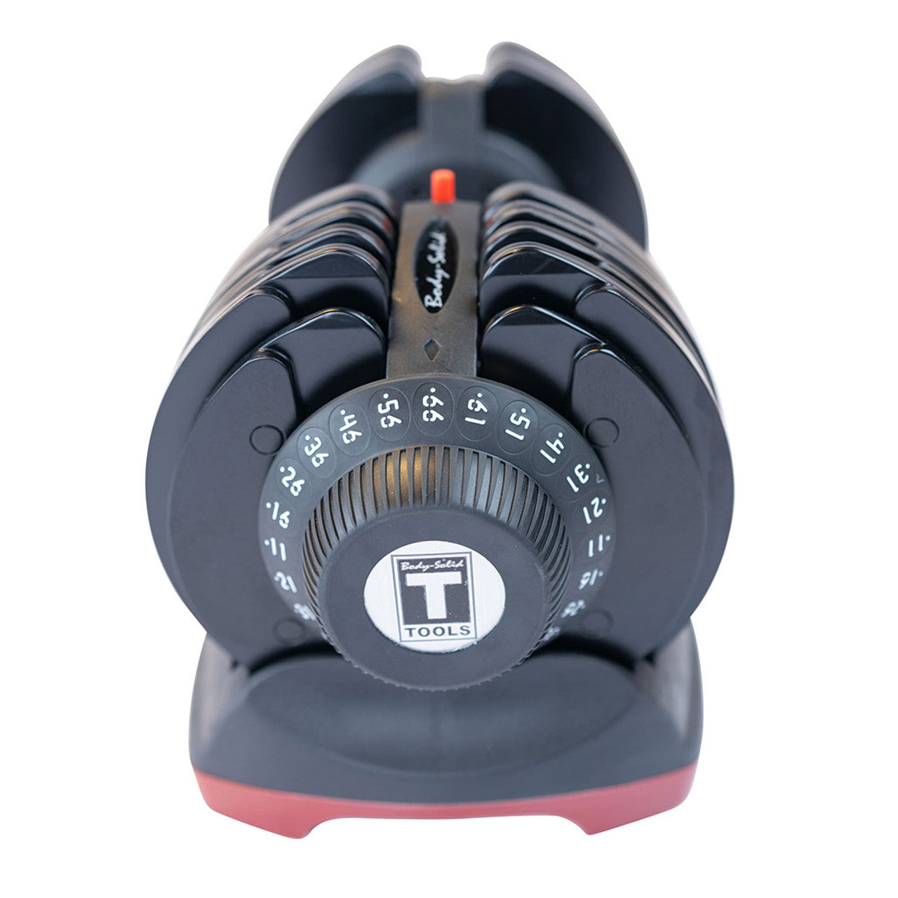 Body-Solid Tools 調節可能ダンベル ペア、11 ポンド～ 66 ポンド。