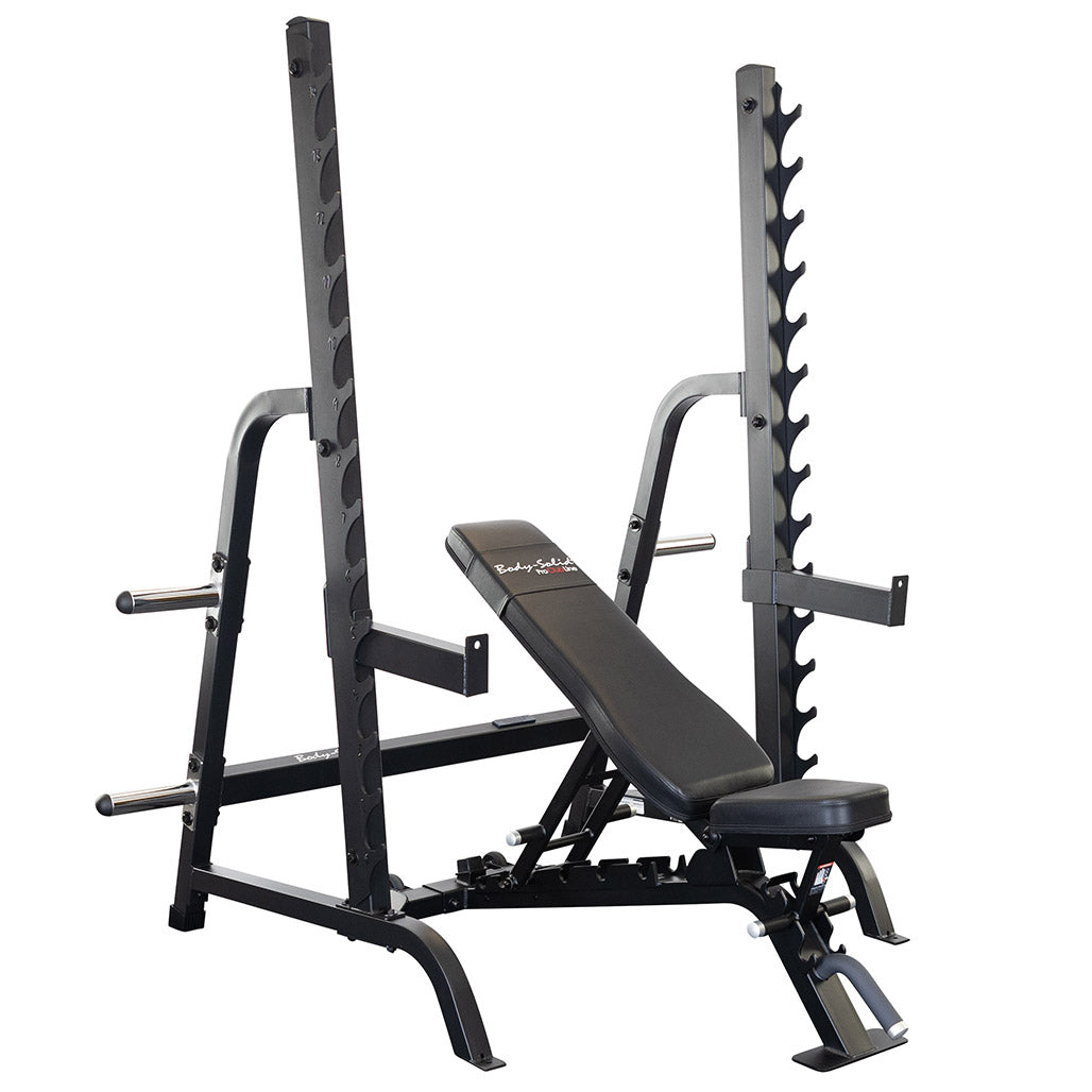 Body-Solid Pro ClubLine SDIB370 Multi-Press Rack and Bench Package