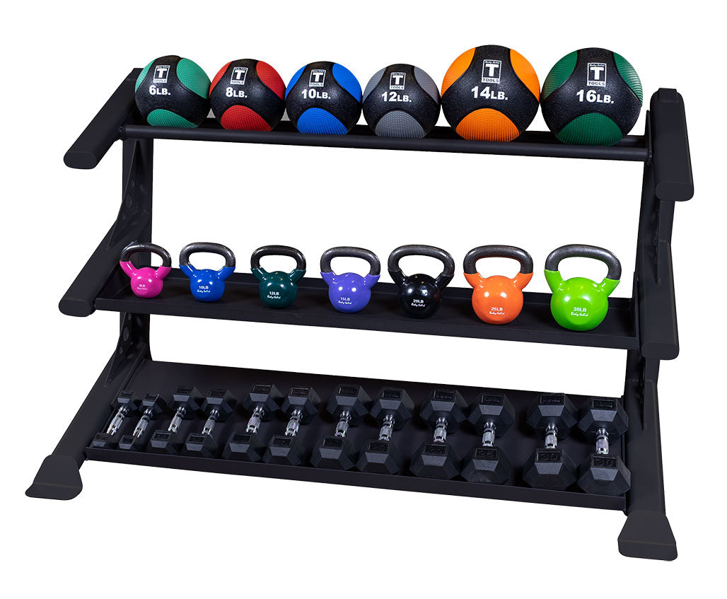 Body-Solid Pro ClubLine SDKR Modular Dumbbell Rack - view 3