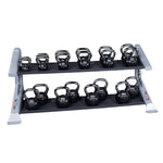 Pro ClubLine Modular Storage Rack with Kettlebell Tiers