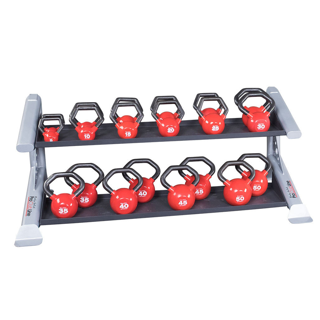 Pro ClubLine Modular Storage Rack with Kettlebell Tiers