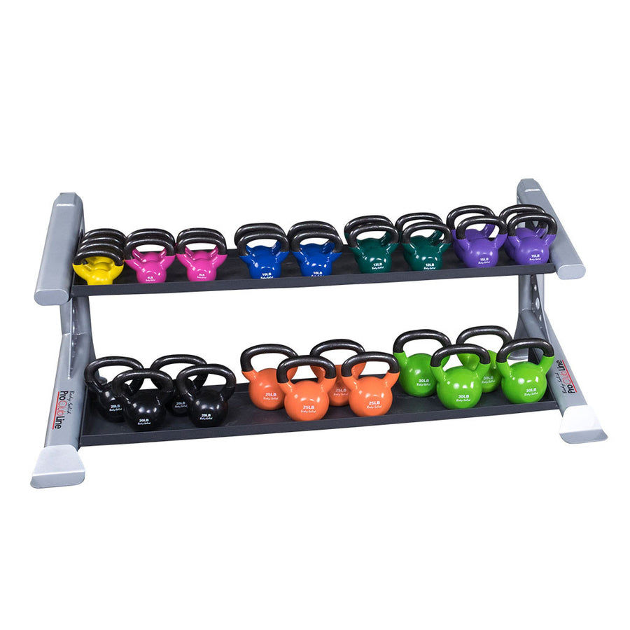 Pro ClubLine Modular Storage Rack with Kettlebell Tiers