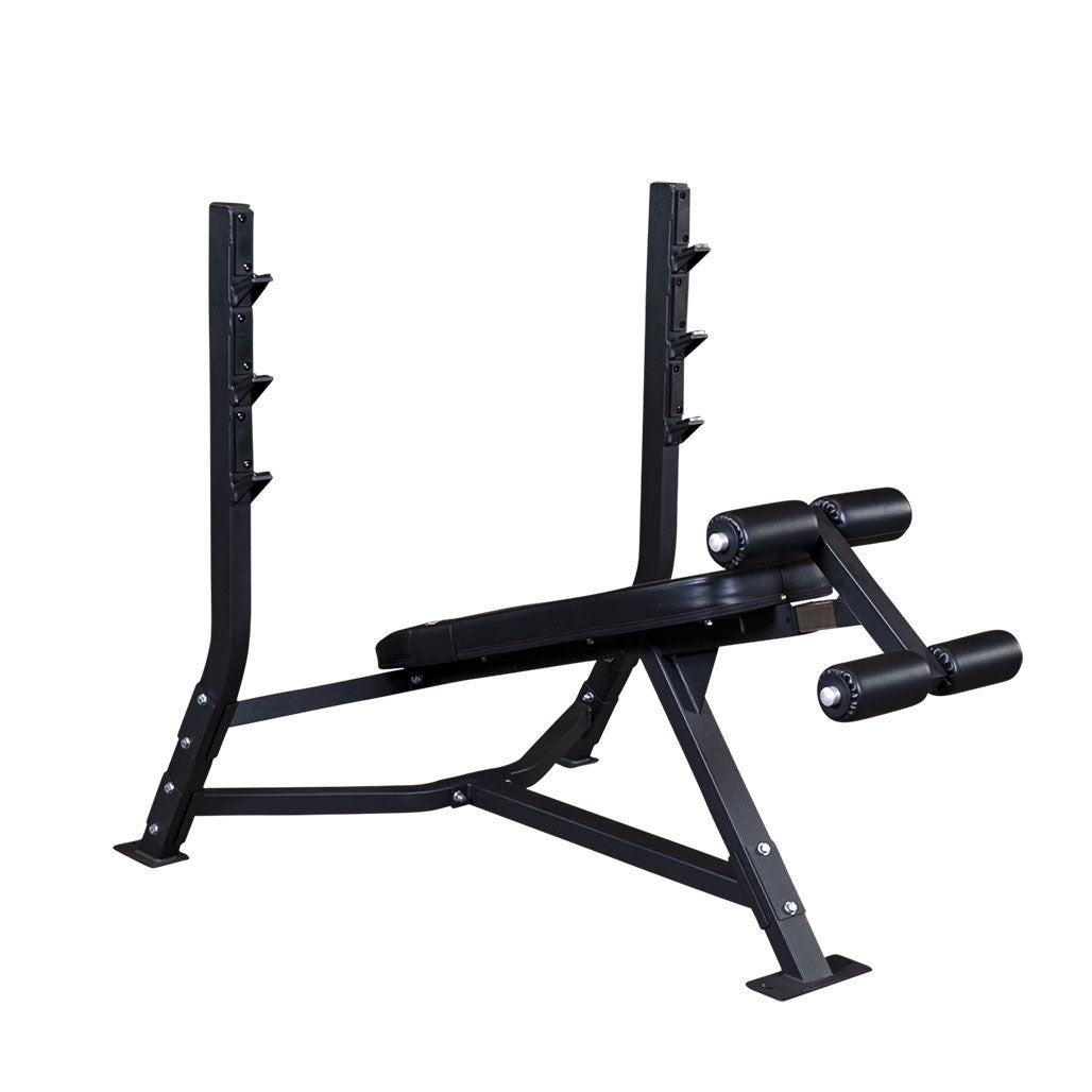 Pro Clubline Fixed Olympic Decline Bench