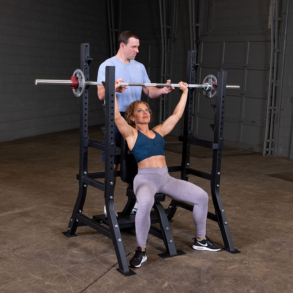 Body-Solid Pro ClubLine SOSB250 Olympic Shoulder Press Bench - view 4