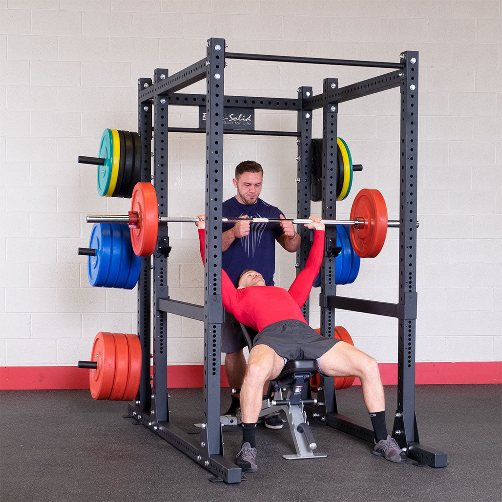 Body-Solid Pro ClubLine SPR1000 Power Rack with Rear Extension - alternate view