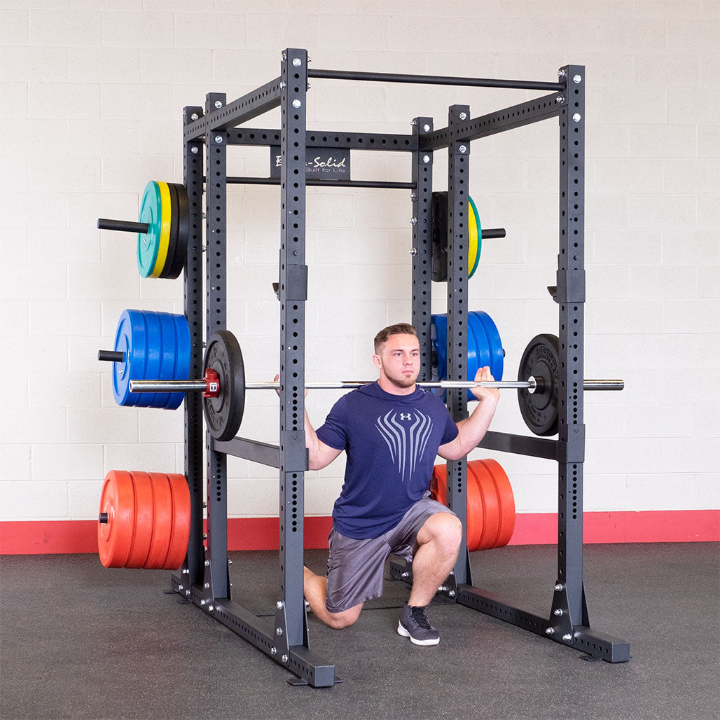 Body-Solid Pro ClubLine SPR1000 Power Rack Rear Extension - Rack with rear extension