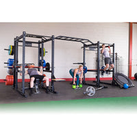 Body-Solid Pro ClubLine Double SPR1000 Power Racks, Rear Extensions, Monkey Bars