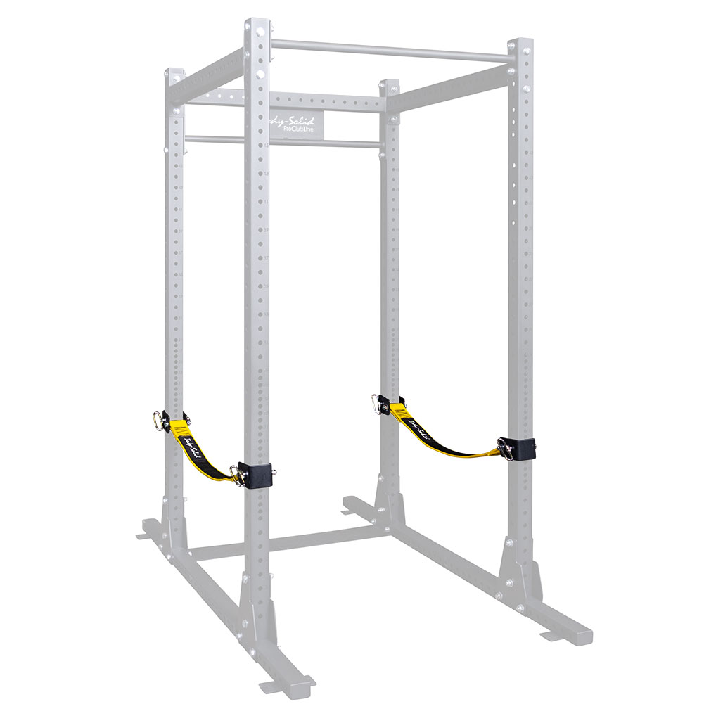 Pro ClubLine Safety Straps, for the SPR1000 Power Rack (Pair) - Installed on SPR1000 rack